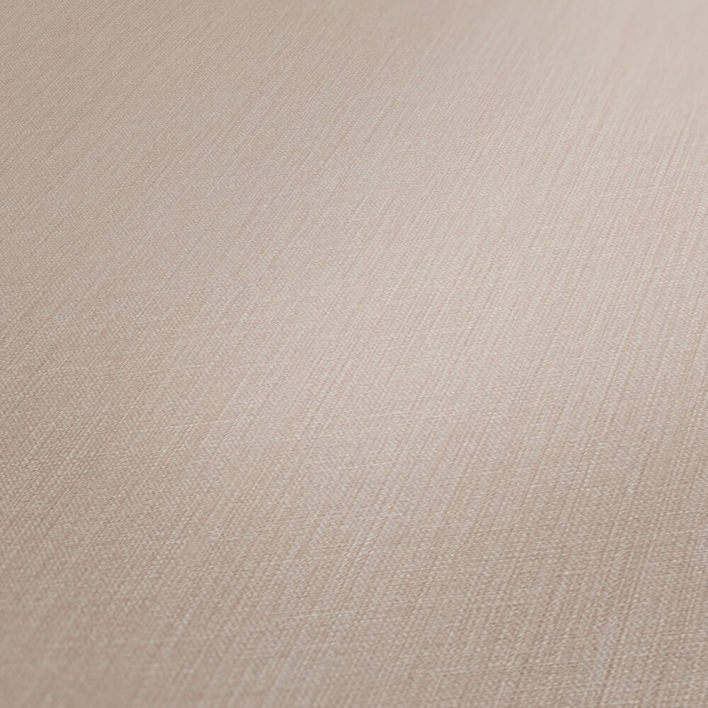             Daniel Hechter plain non-woven wallpaper in a simple colour with a textile look - Beige
        