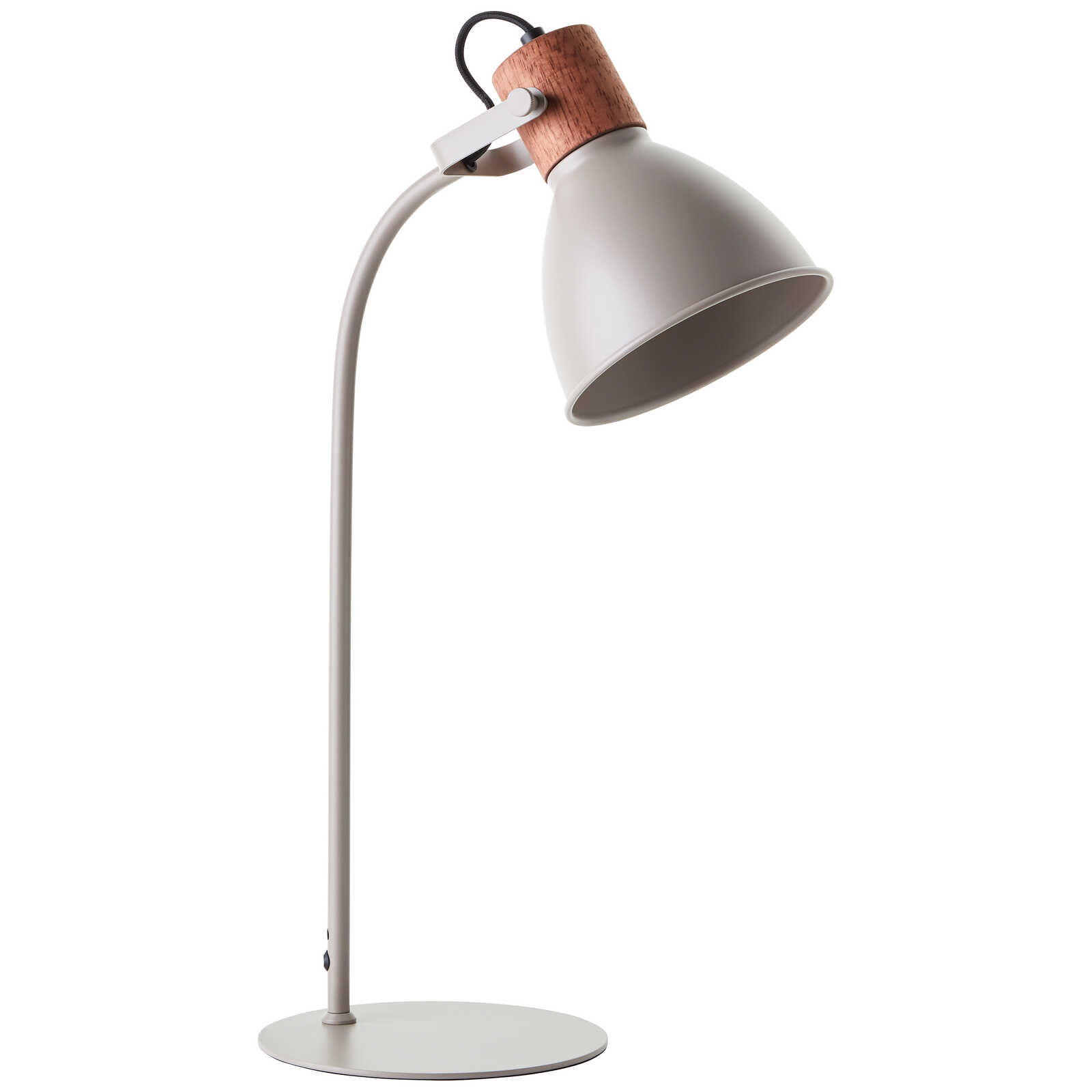            Houten tafellamp - Franziska 3 - Grijs
        