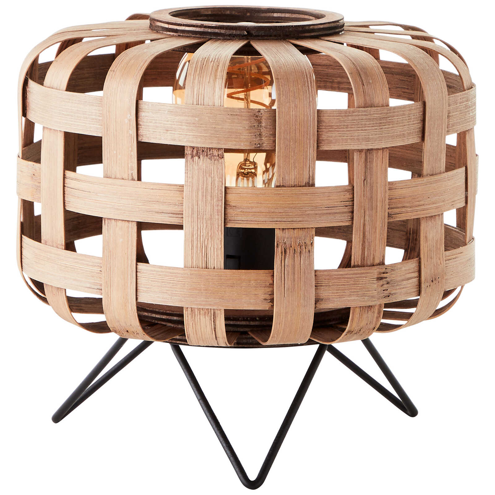             Bamboo table lamp - Wilhelm 1 - Brown
        