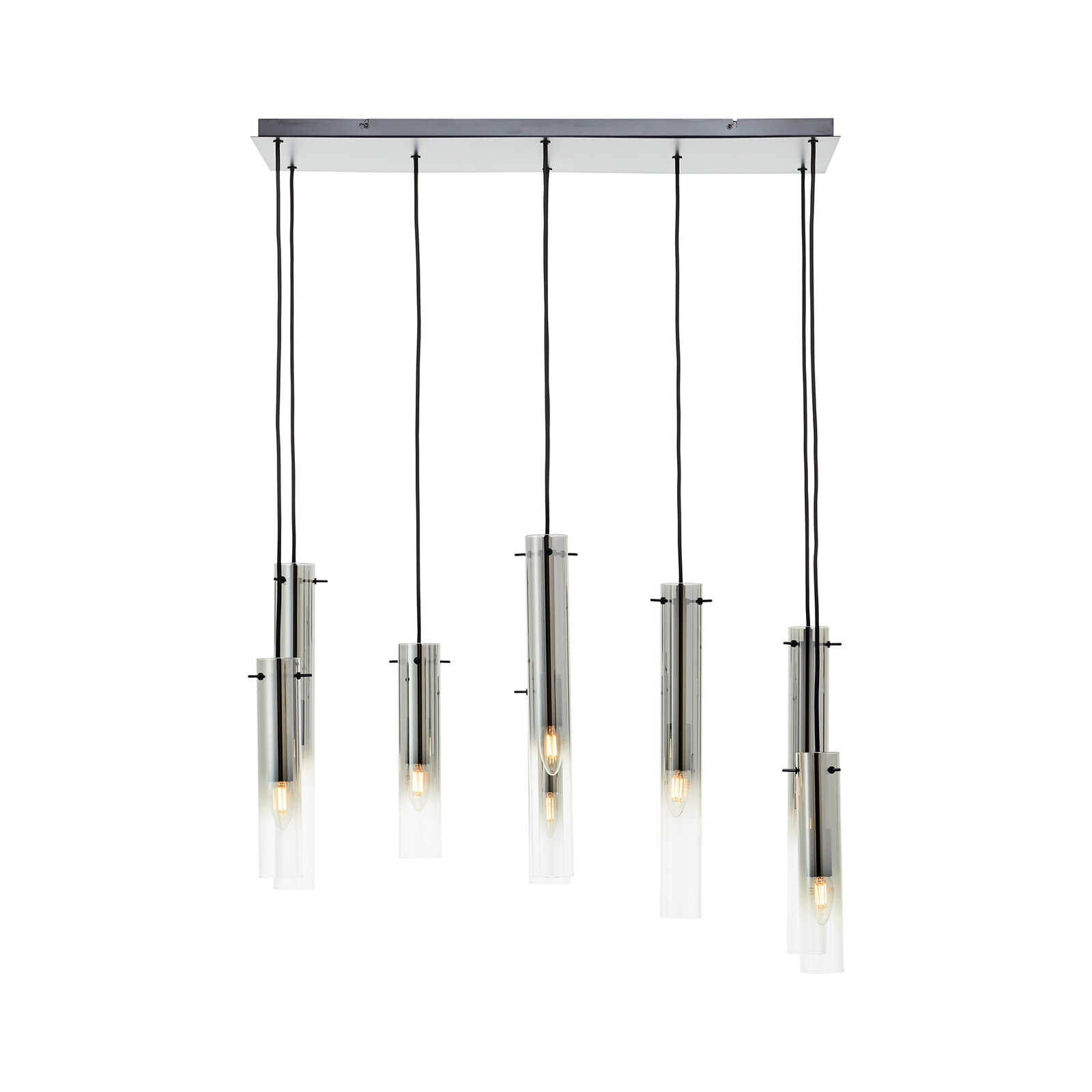 Metalen hanglamp - Hilla 4 - Grijs
