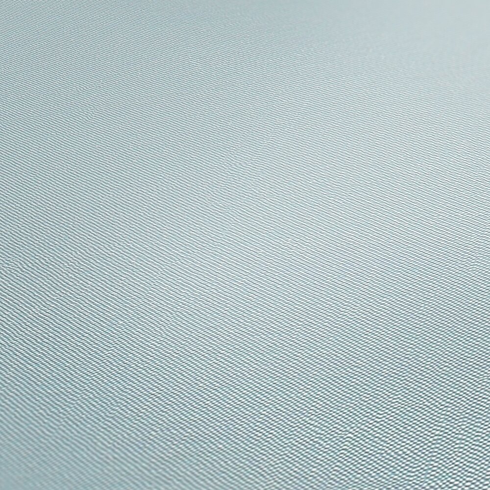             Non-woven wallpaper with fine texture design - light blue
        