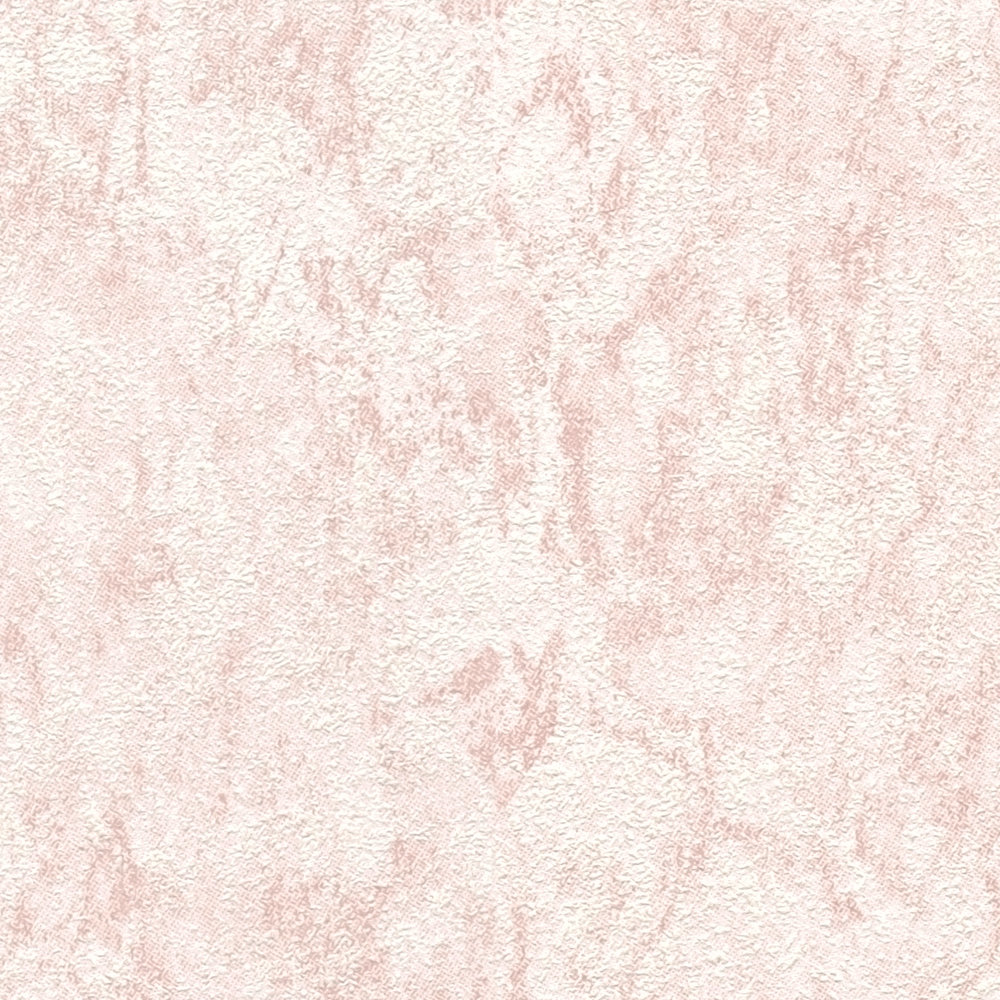             Papel pintado unitario con efecto texturizado y diseño moteado - rosa, crema
        