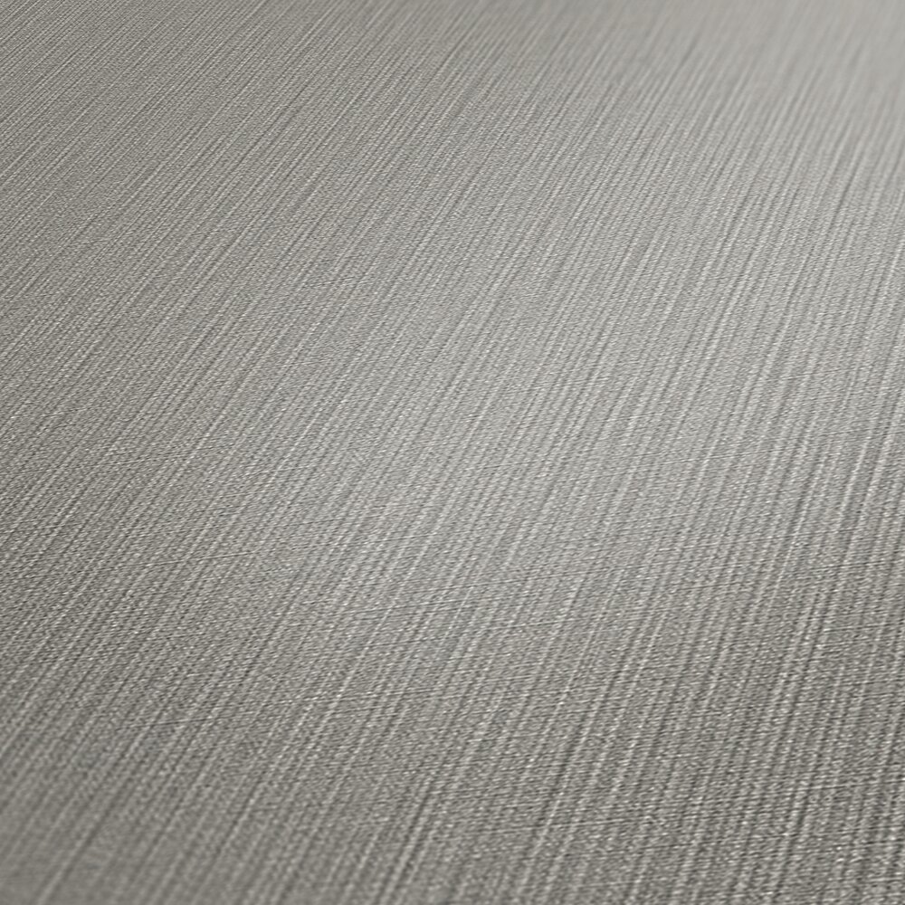             Lightly structured non-woven wallpaper with a textured effect - grey
        