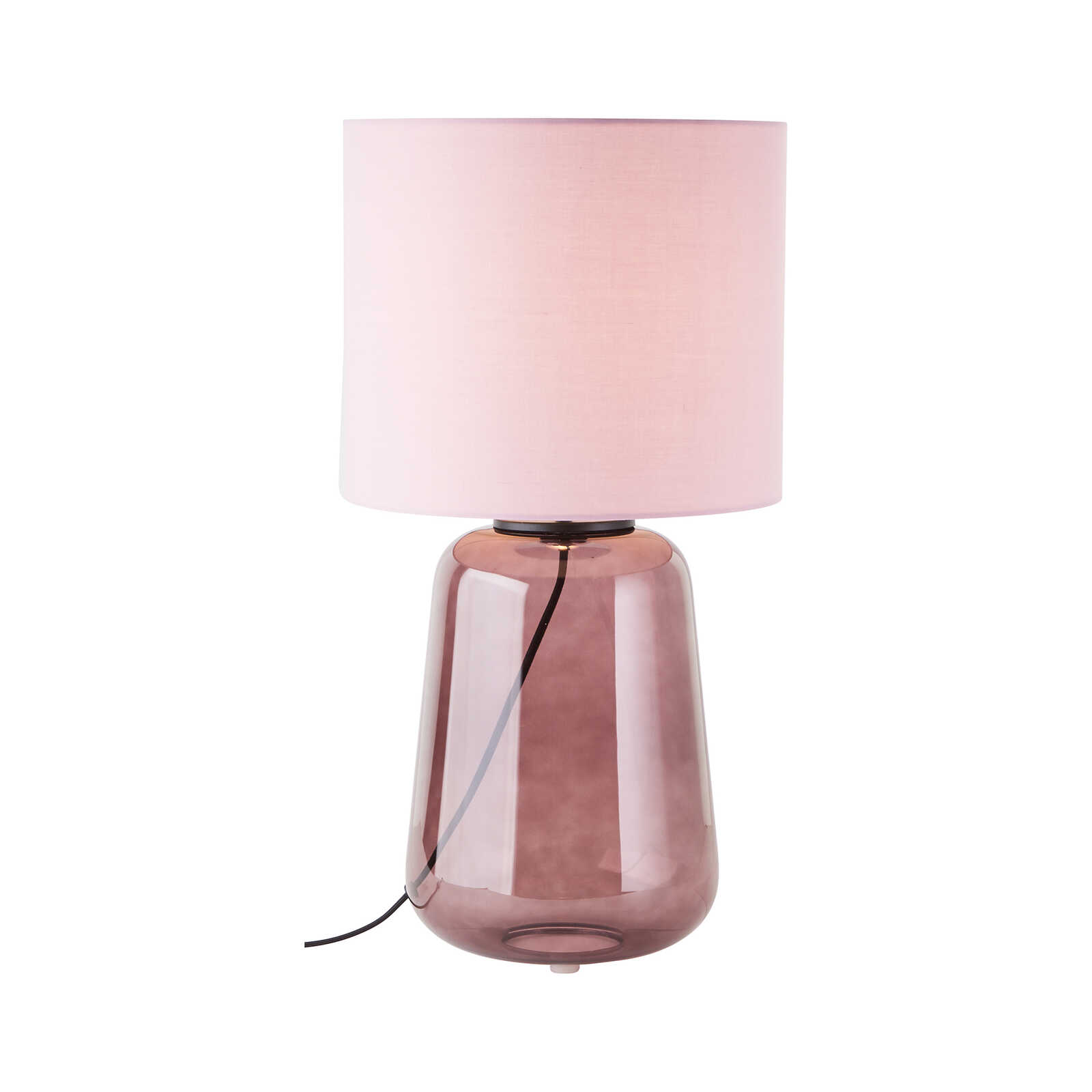 Lámpara de mesa textil - Jana 1 - Violeta
