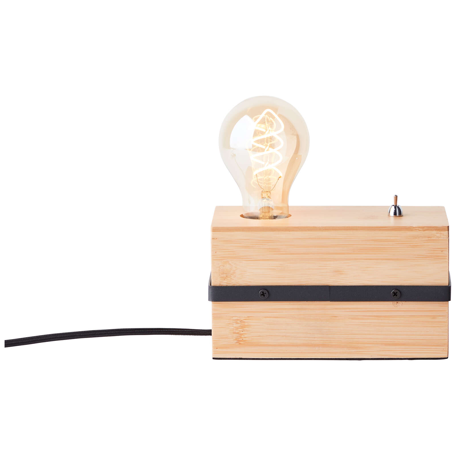             Wooden table lamp - Bea 1 - Brown
        