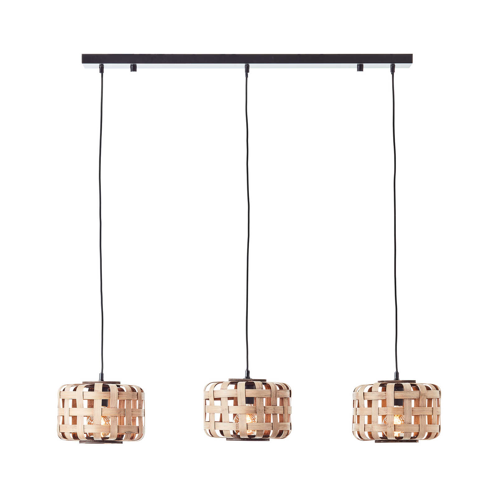 Metalen hanglamp - Wilhelm 6 - Bruin
