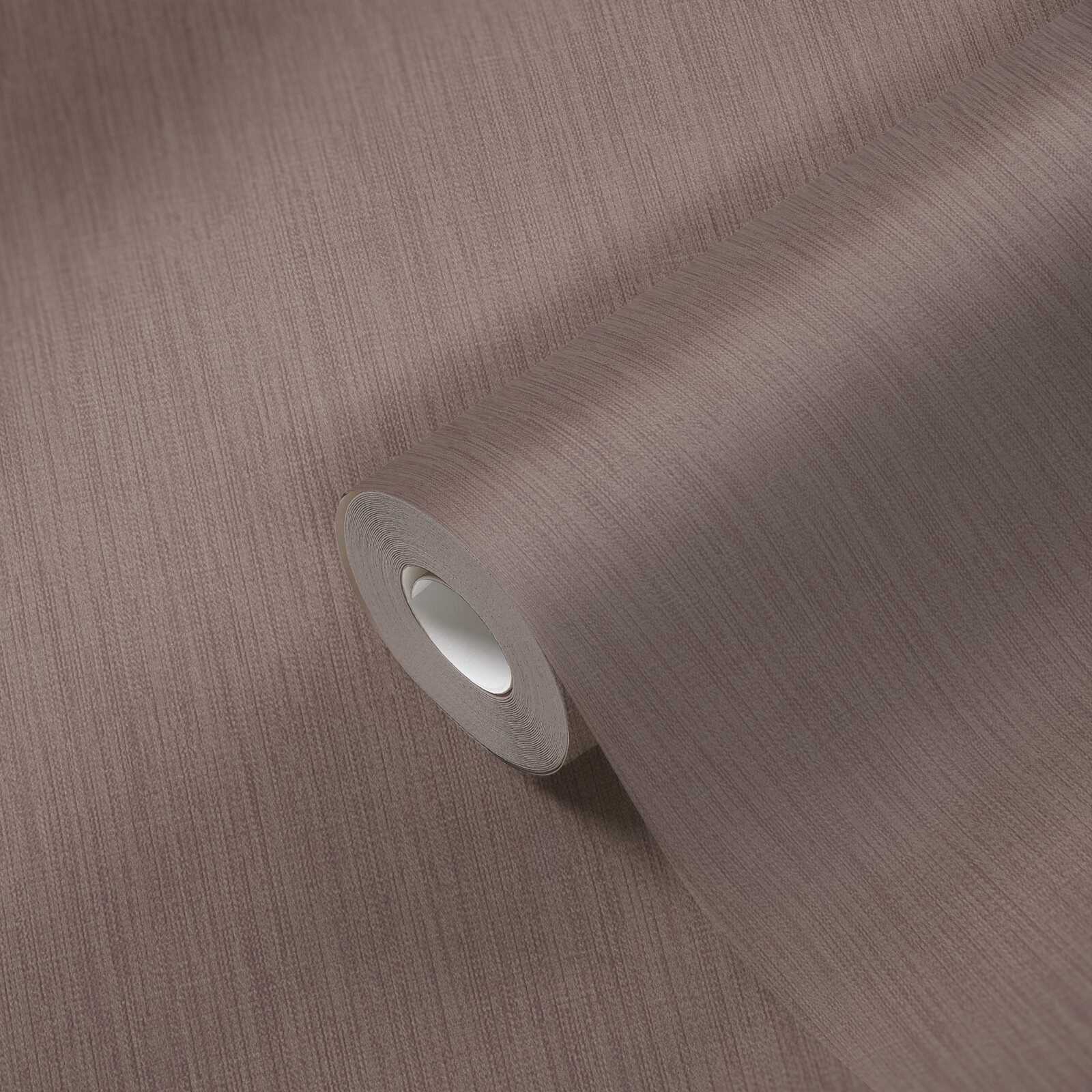             Daniel Hechter Modern non-woven wallpaper with textured effect, single-coloured - brown
        