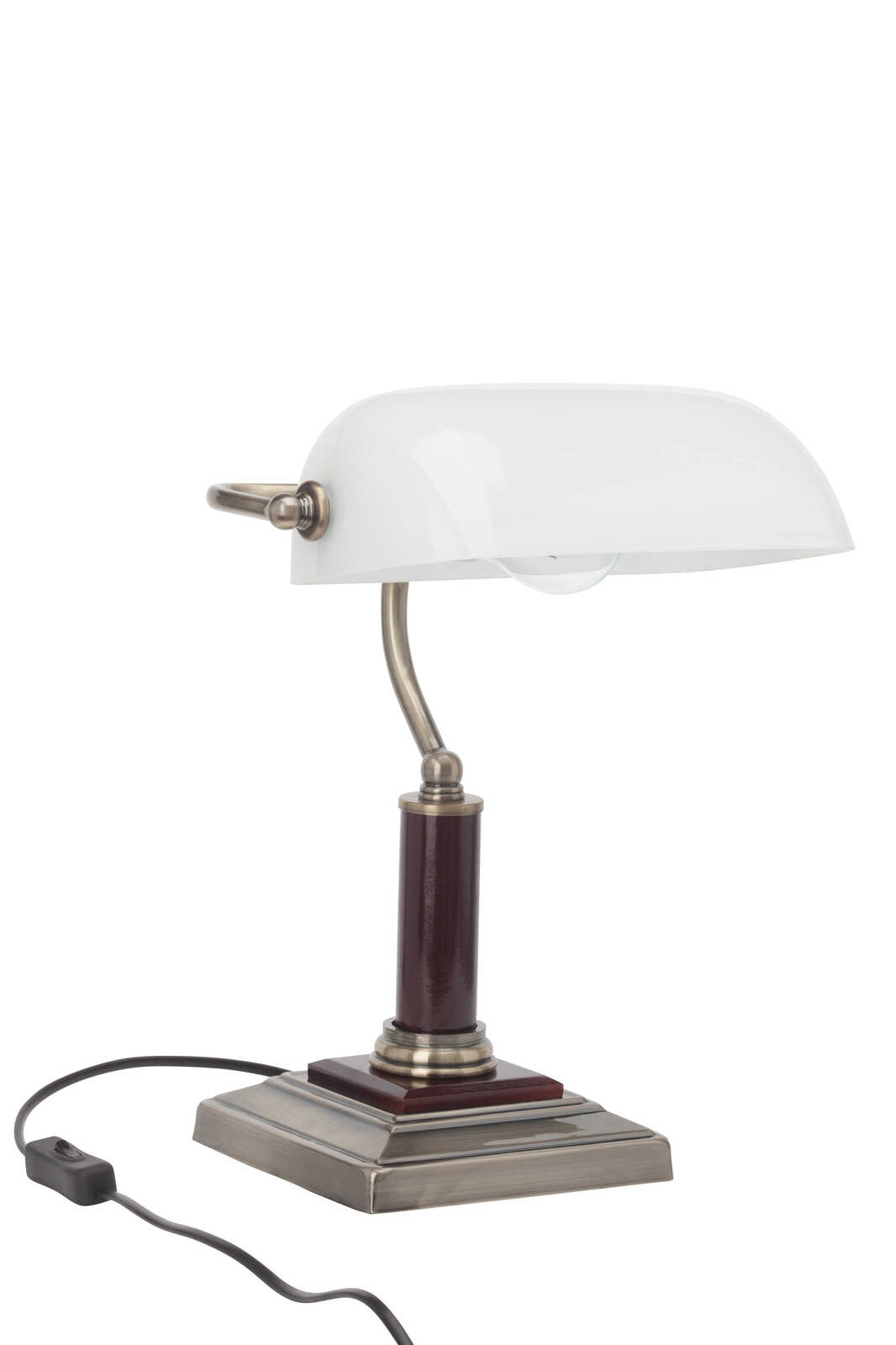             Lámpara de mesa de cristal - Arian - Oro
        