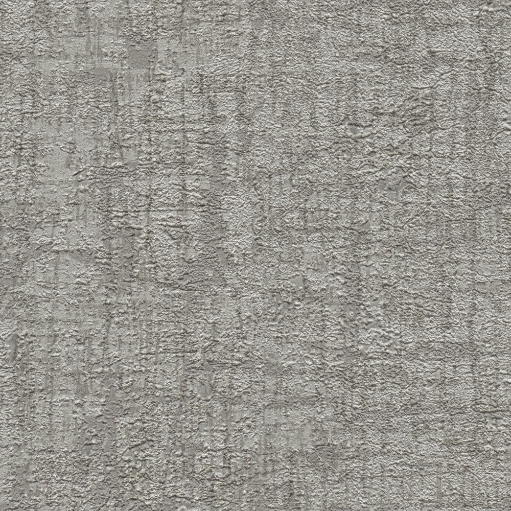             papier peint en papier intissé avec structure aspect textile - gris, gris foncé
        