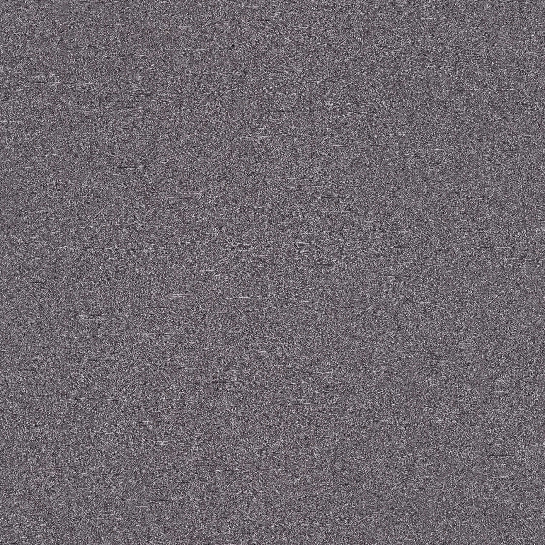             Papier peint gris anthracite avec structure intissé, uni & satiné
        