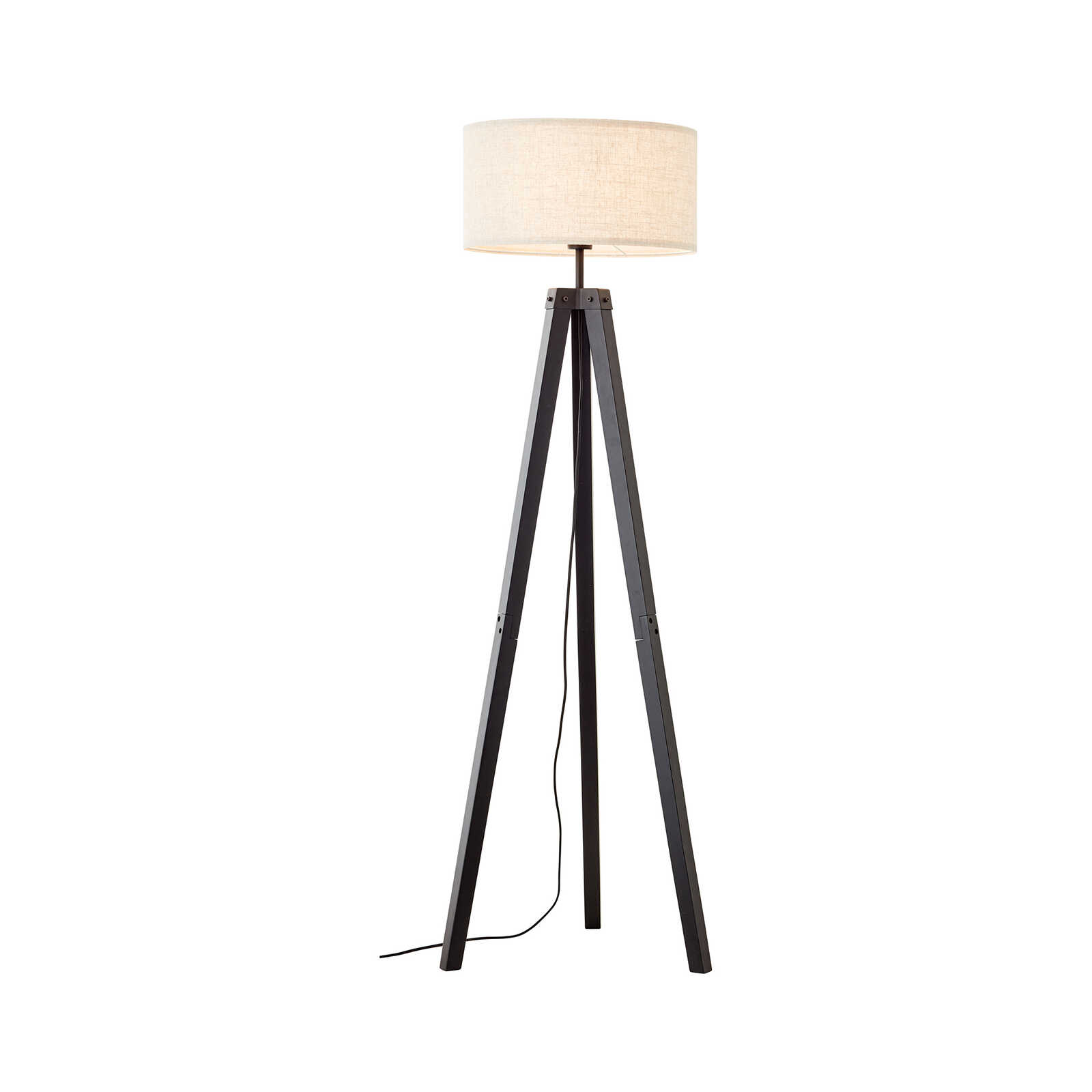 Floor lamp made of textile - Jack - Brown
