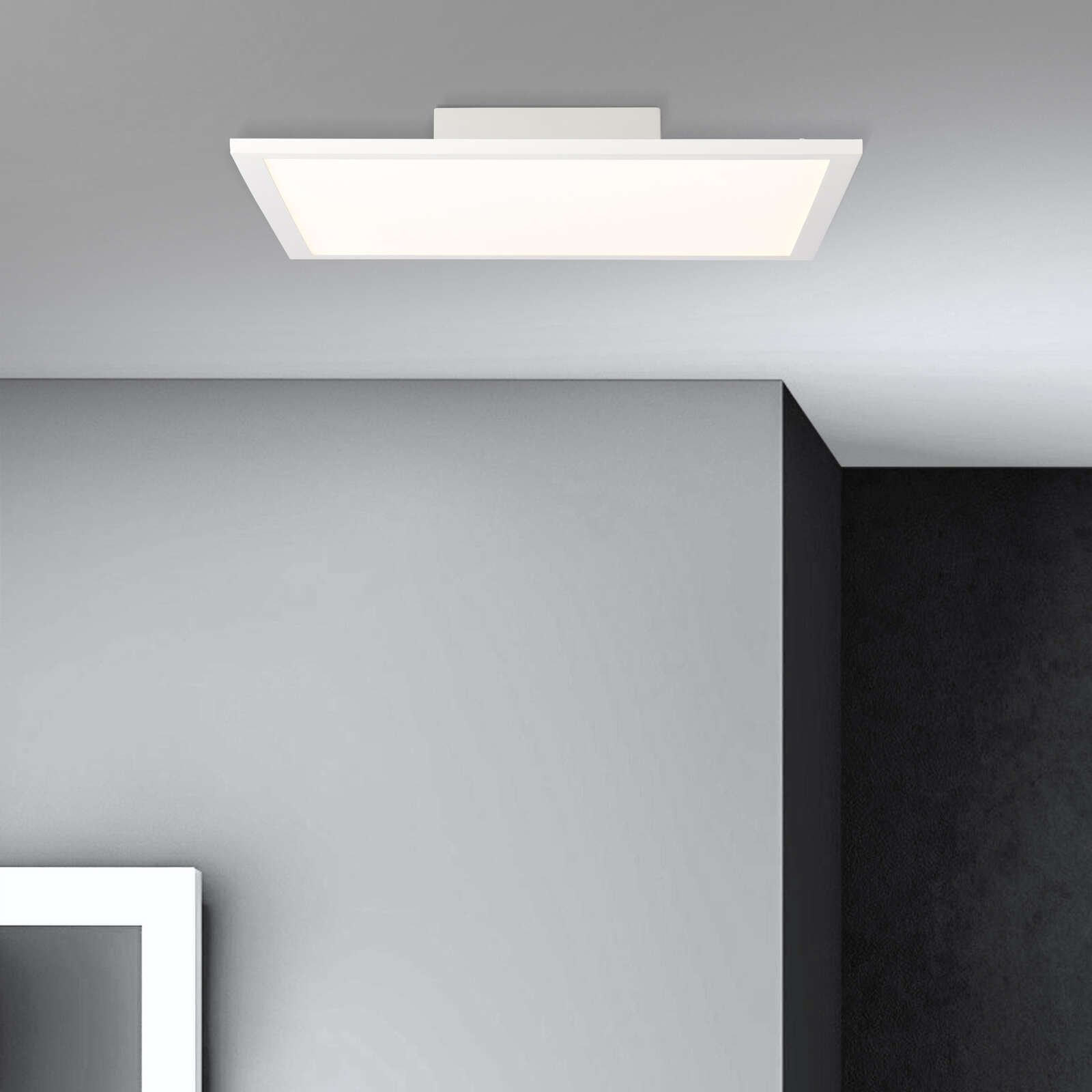             Plastic ceiling light - Constantin 3 - White
        