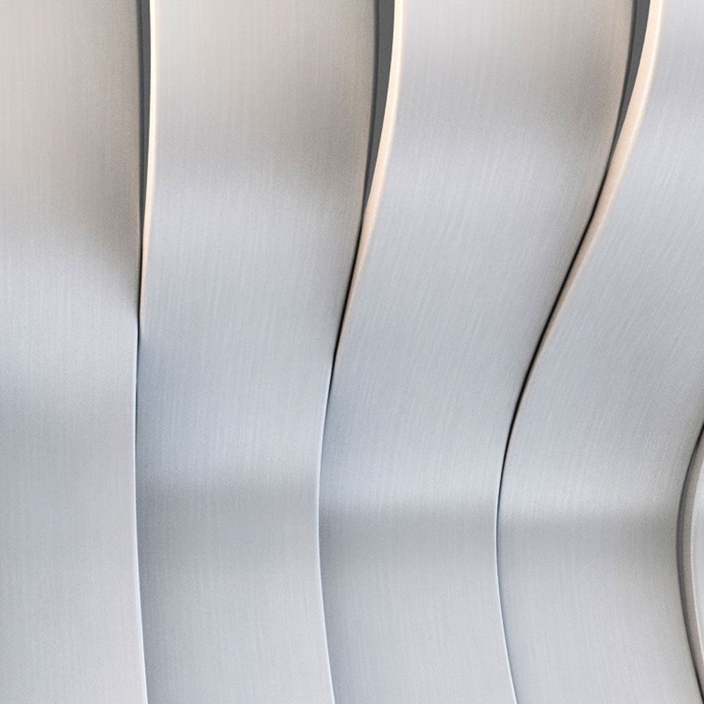             solaris 1 - Digital behang in futuristisch gestroomlijnd ontwerp - Gladde, licht glanzende premium vliesstof
        